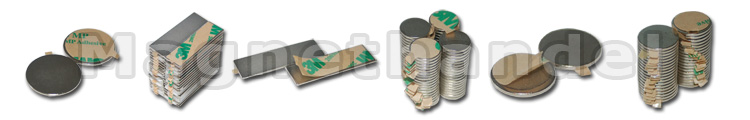Magnete selbstklebend