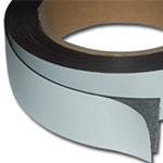 Magnetic tape plain brown self-adhesive