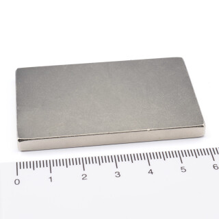Neodym Magnete 60x40x5 mm NdFeB N45