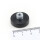 Neodym Topfmagnete gummiert mit Gewindebuchse M4  22 mm ca. 4,5 kg