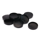 Rubber caps gummed case for Ø25 mm magnets and pot magnets