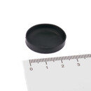 Rubber caps gummed case for Ø25 mm magnets and pot magnets