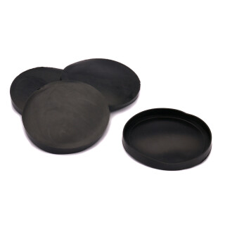 Rubber caps gummed case for 60 mm magnets and pot magnets