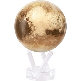 MOVA Globe Planet Pluto - geräuschlos selbstrotierender Globus