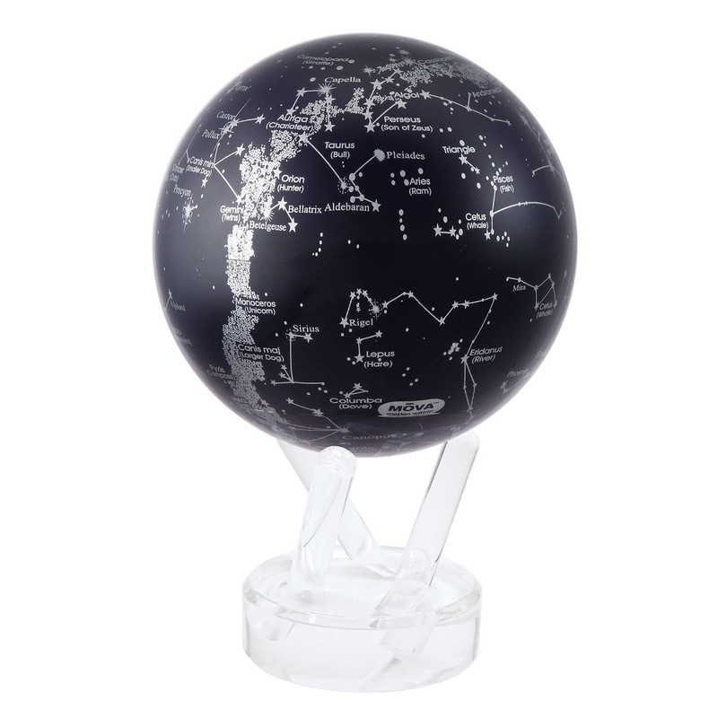 MOVA Globe Sternen Konstellation - geräuschlos selbstrotierender Globus