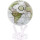 MOVA Globe Magic Floater Cassini Terrestrial (White) silently rotating Globe 6"