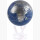 MOVA Globe Magic Blau und Silber - geräuschlos selbstrotierender Globus 6"