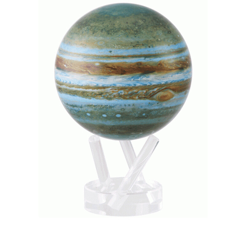 MOVA Globe Planet Jupiter - geräuschlos selbstrotierender Globus 8,5