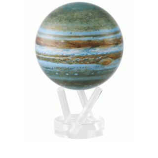 MOVA Globe Planet Jupiter - geräuschlos selbstrotierender Globus 8,5"