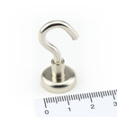 Magnetic hooks Ø 13 mm - holds 3,5 kg -