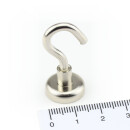 Magnetic hooks Ø 16 mm - holds 6 kg -