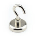 Magnetic hooks Ø 32 mm - holds 34 kg -