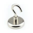 Magnetic hooks Ø 36 mm - holds 41 kg -