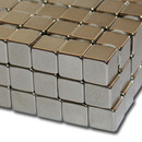 Neodymium Magnets 13x12x13 NdFeB N40 - pull force 10 kg
