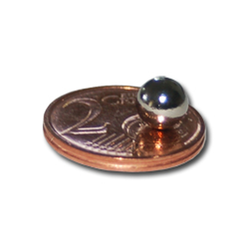 Neodymium Magnetic balls Ø 6 mm N40 - pull force 500 g -