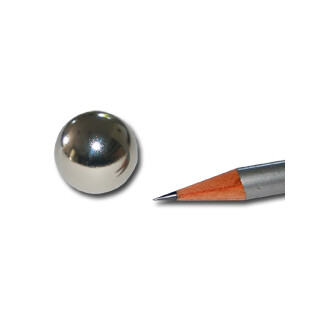 Neodymium Magnetic balls Ø 19 mm N40 - pull force 5,7 kg -