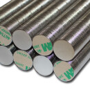Neodymium Magnets 18x1 N42 self adhesive - 1,6 kg -