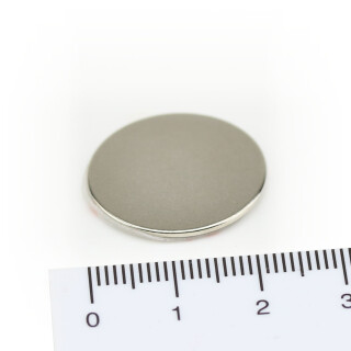 Neodym Magnete Ø22x1 mm N42 - Selbstklebend Polsterschaum