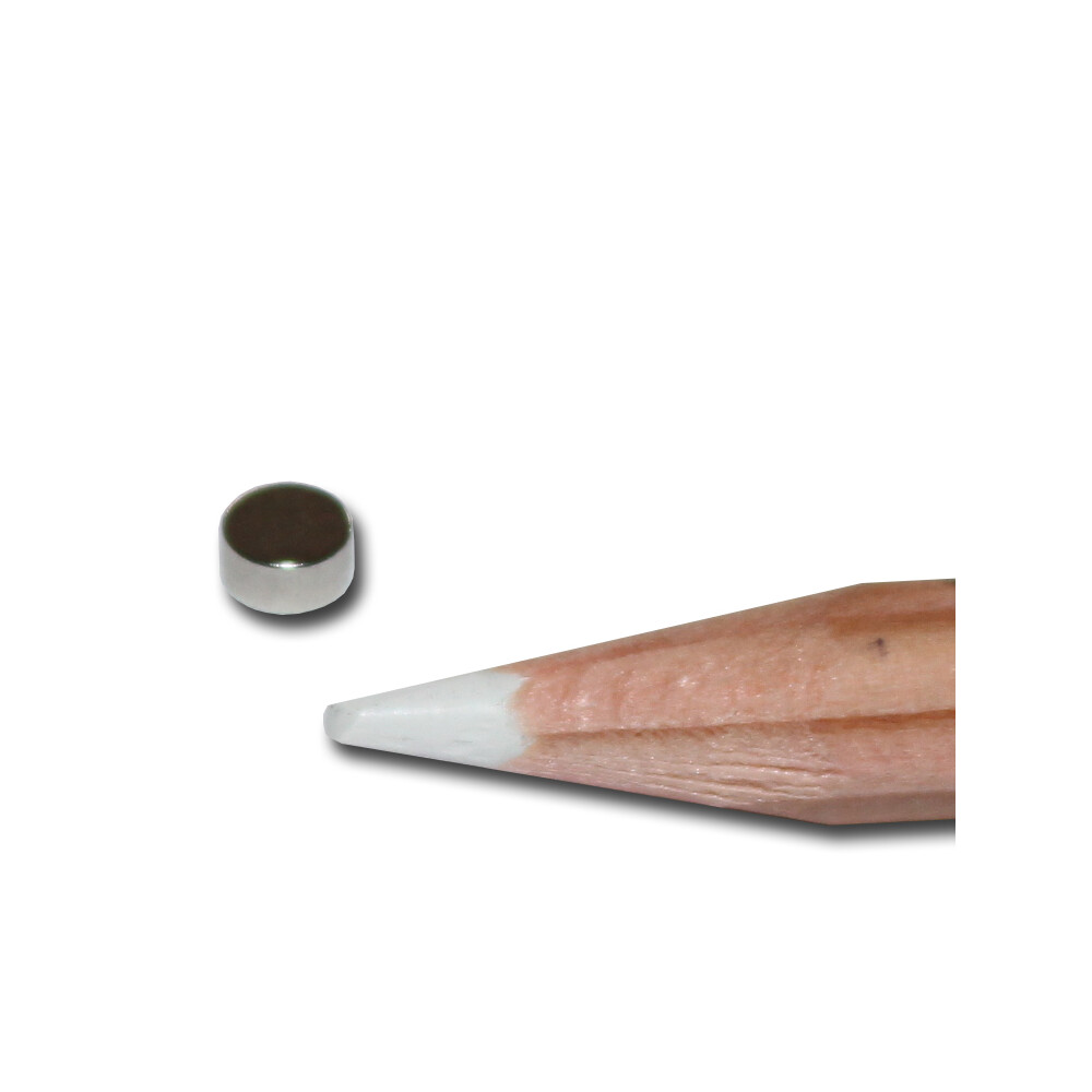 Neodymium Magnets 4x2 N52 - pull force 500 g -
