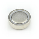 Neodymium flat pot magnets Ø 20 x 7 mm, Nickel - 14 kg / 140 N