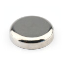 Neodymium flat pot magnets Ø32x8 mm