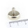 Neodymium flat pot magnets Ø 16 x 5 mm, with threaded neck - 9,5 kg / 95 N