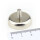 Neodymium flat pot magnets Ø 25 x 8 mm, with threaded neck - 20 kg / 200 N