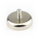 Neodymium flat pot magnets Ø 32 x 8 mm, with...