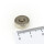 Neodymium flat pot magnets Ø 13 x 4,5 mm, with bore - 2,5 kg / 25 N