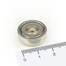 Neodymium flat pot magnets Ø 20 x 7 mm, with bore - 7,5 kg / 75 N