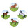 Motiv Magnetpinnwand Pferde im Galopp 40x30 cm inkl. 4 Magnete