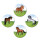 Magnetic pinboard Horses at a gallop 40x30 cm incl. 4 magnets