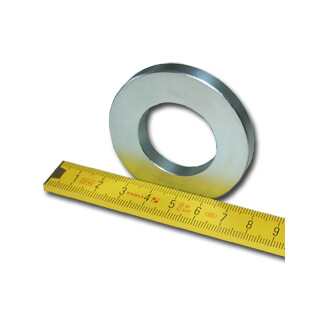 Neodym Ringmagnete Ø55xØ30x7 mm NdFeB N35 - hält ca. 24 kg