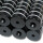 Neodymium magnets Ø20xØ4,2x7 with counterbore North black Epoxy - pull force 10,5 kg -