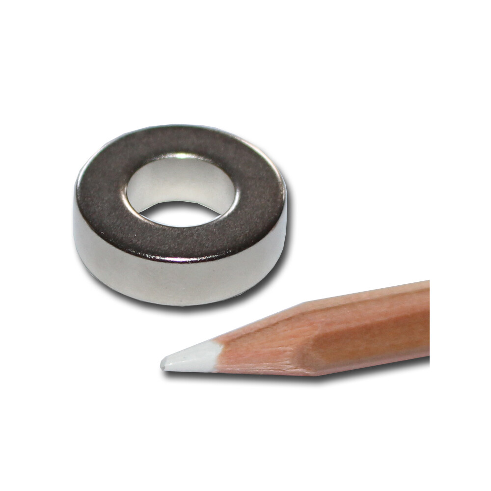Neodym Ringmagnete 20x10x6 mm NdFeB N45
