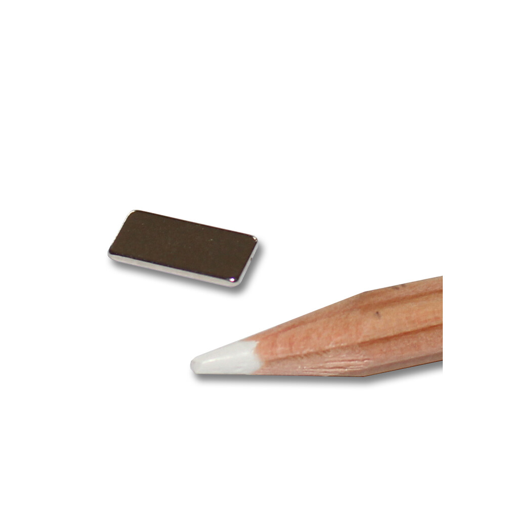 Neodym Magnete 12x6x1 mm NdFeB N50