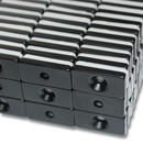 Neodymium magnets 20x10x3 with counterbore North...