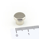 Neodymium steel memo magnets Ø10x8 mm