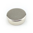 Memo magnet with steel case Ø 25 x 9 mm Neodymium
