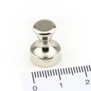 Memo magnet with steel case Ø 12 x 16 mm Neodymium...