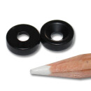 Neodymium magnets 10x3,5x3 with counterbore south black Epoxy - pull force 700 g -
