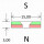 Neodym Magnete Ø15xØ3,5x3 mm NdFeB N45 SÜD Senkung NICKEL