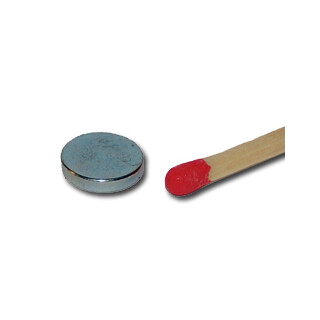 Neodym Magnete Ø10x2 mm NdFeB N35 Zn