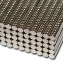 Neodymium Magnets 2,5x1 N52 - pull force 170 g -