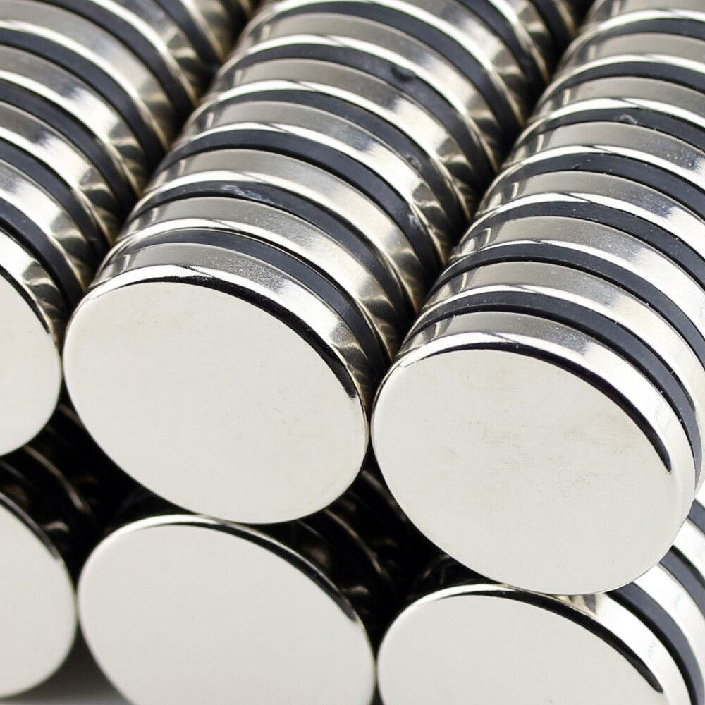 Neodym N48 Ø30x5 mm NdFeB 18 kg