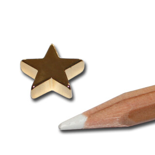 Neodymium magnet star golden