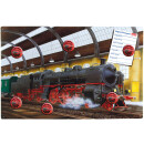 Magnetic pinboard Strem locomotive 60x40 cm incl. 6 magnets