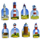 Magnetic pinboard Lighthouse "Roter Sand" 60x40...