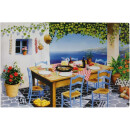 Motiv Magnetpinnwand Mediterranes Flair 60x40 cm inkl. 8 Magnete