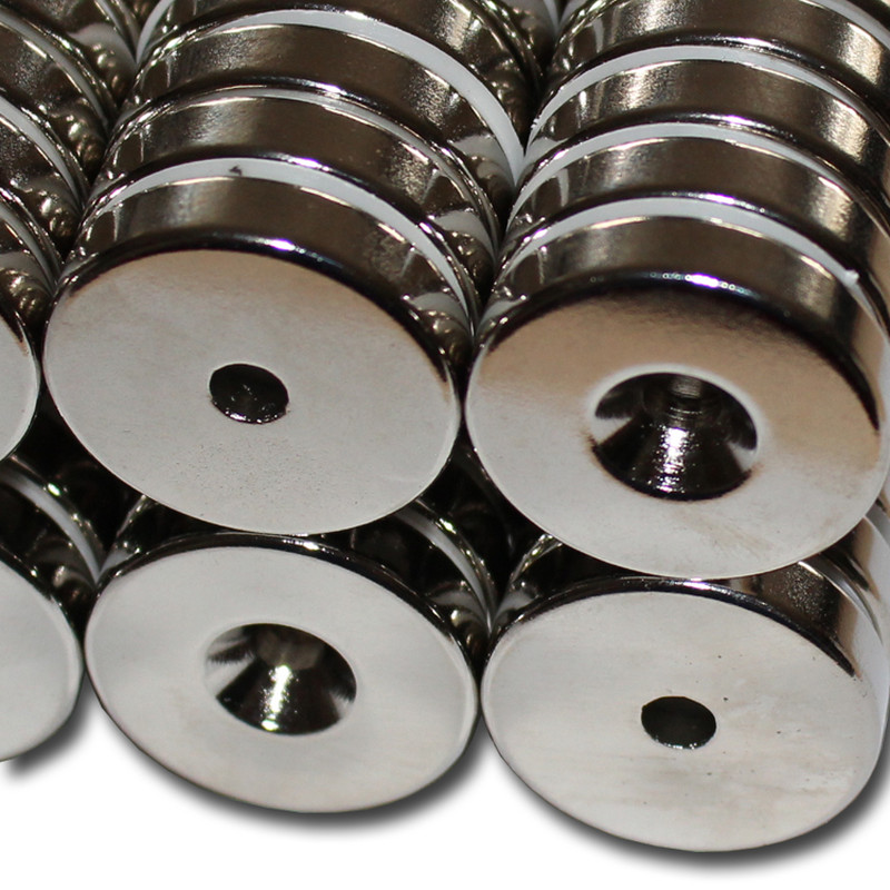 50 starke Runde Neodym Ring-Magnete 12 x 5 mm Loch 4mm Scheibe seltene Erden N50 
